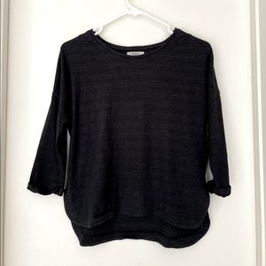 Madewell 3/4 Sleeve Top - XXS